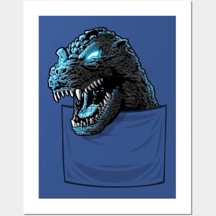 Pocket kaiju Posters and Art